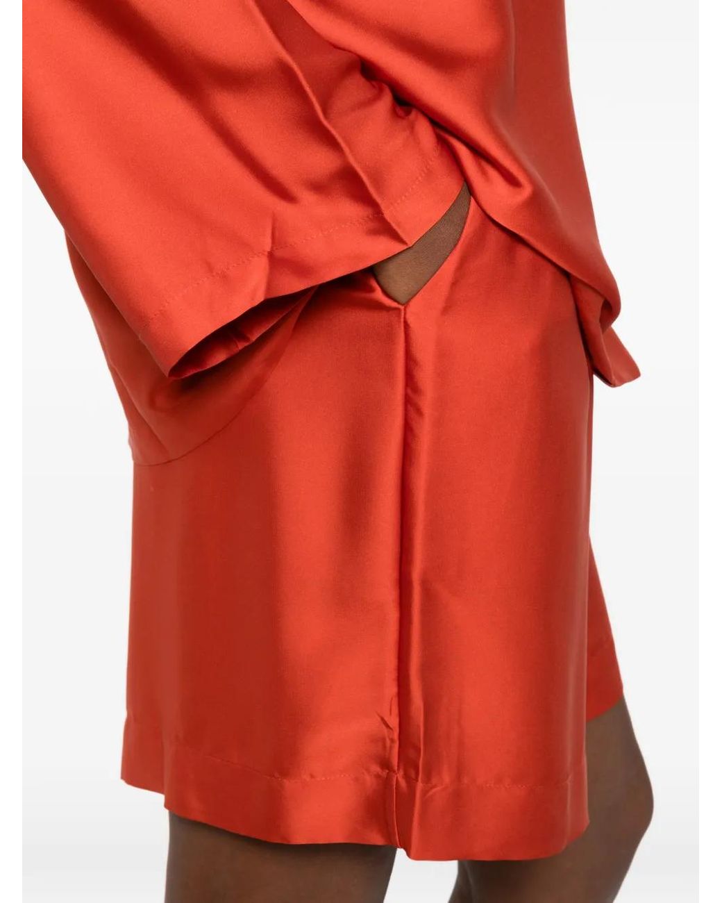 Silkylicious Red Ensemble Short Alua