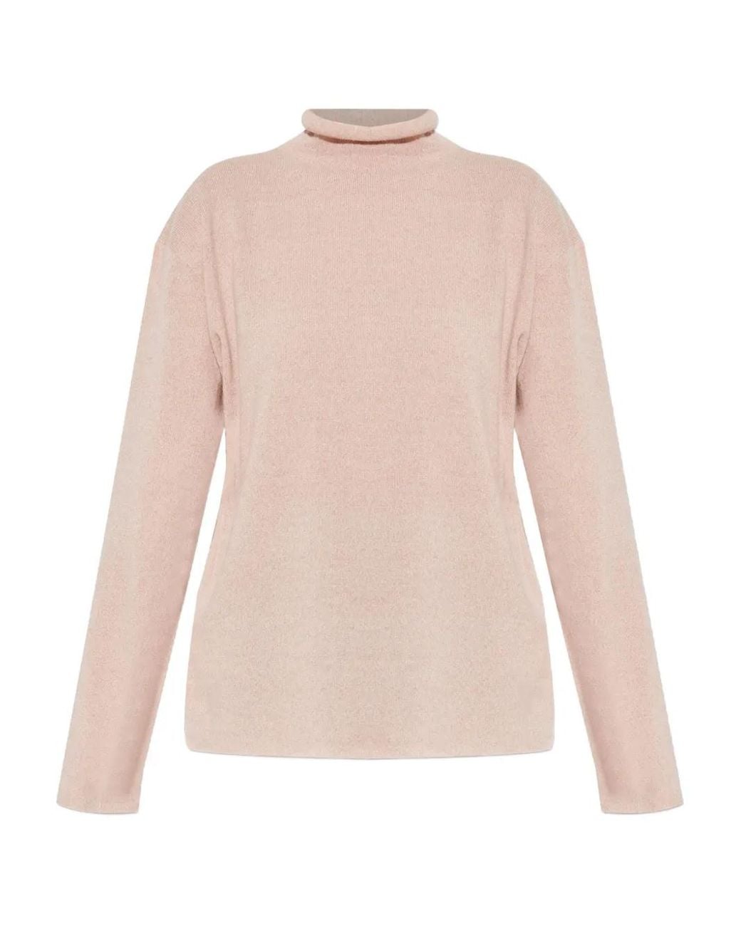 Jil Sander Pink Cashmere Sweater