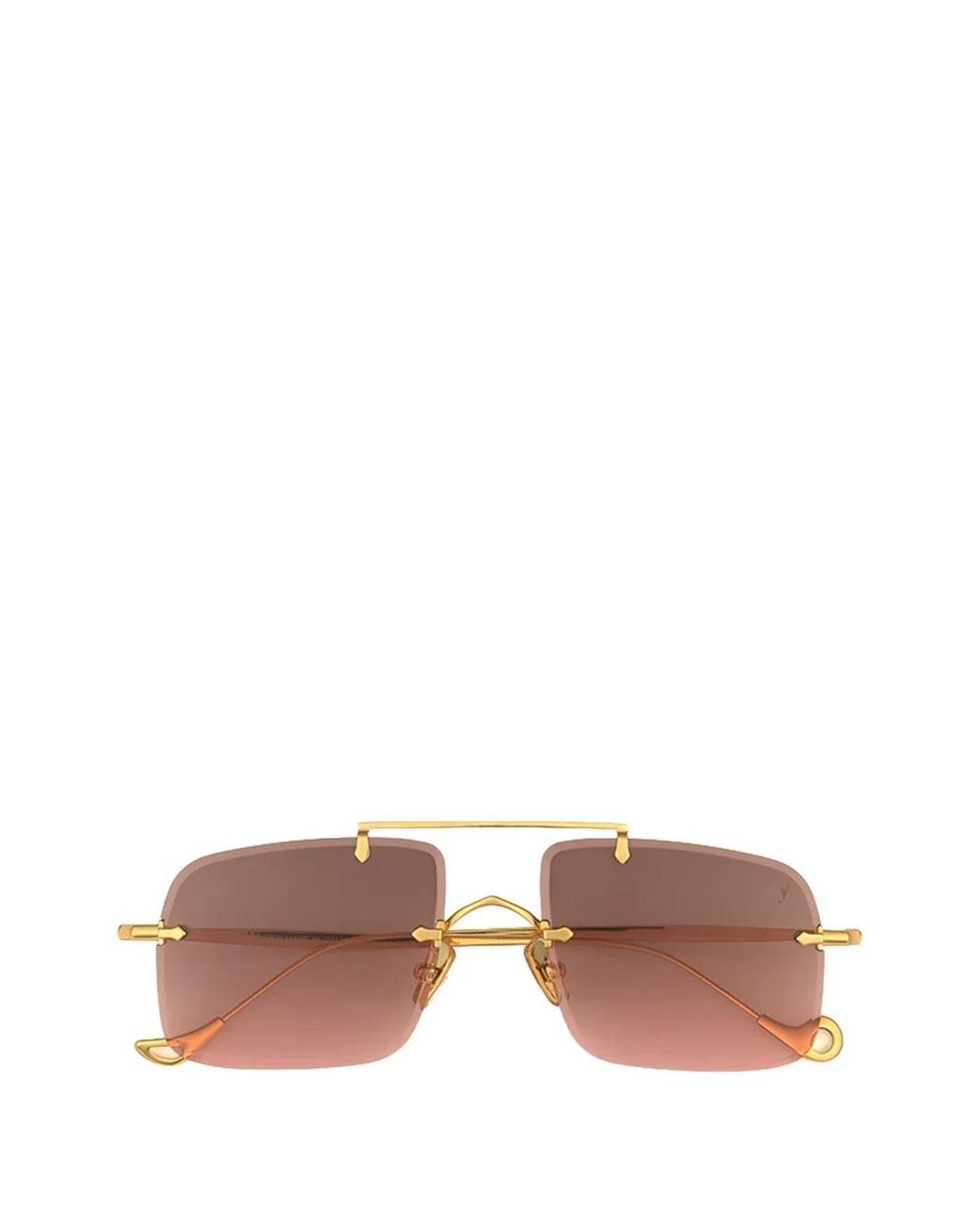 Eyepetizer Pink Filangieri Rectangle-Frame Sunglasses