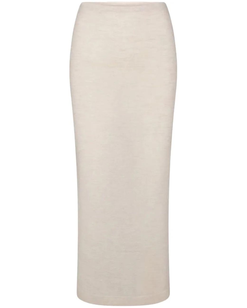 ÉTERNE White Emma Cashmere Skirt