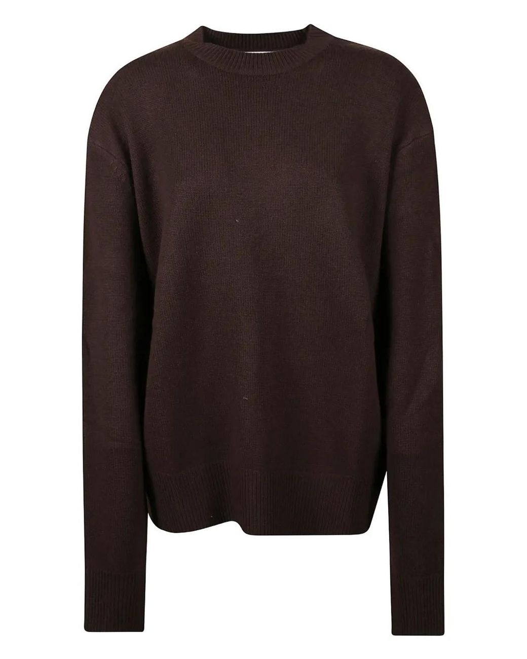 Frankie Shop Brown Rafaela Wool Oversized Sweater