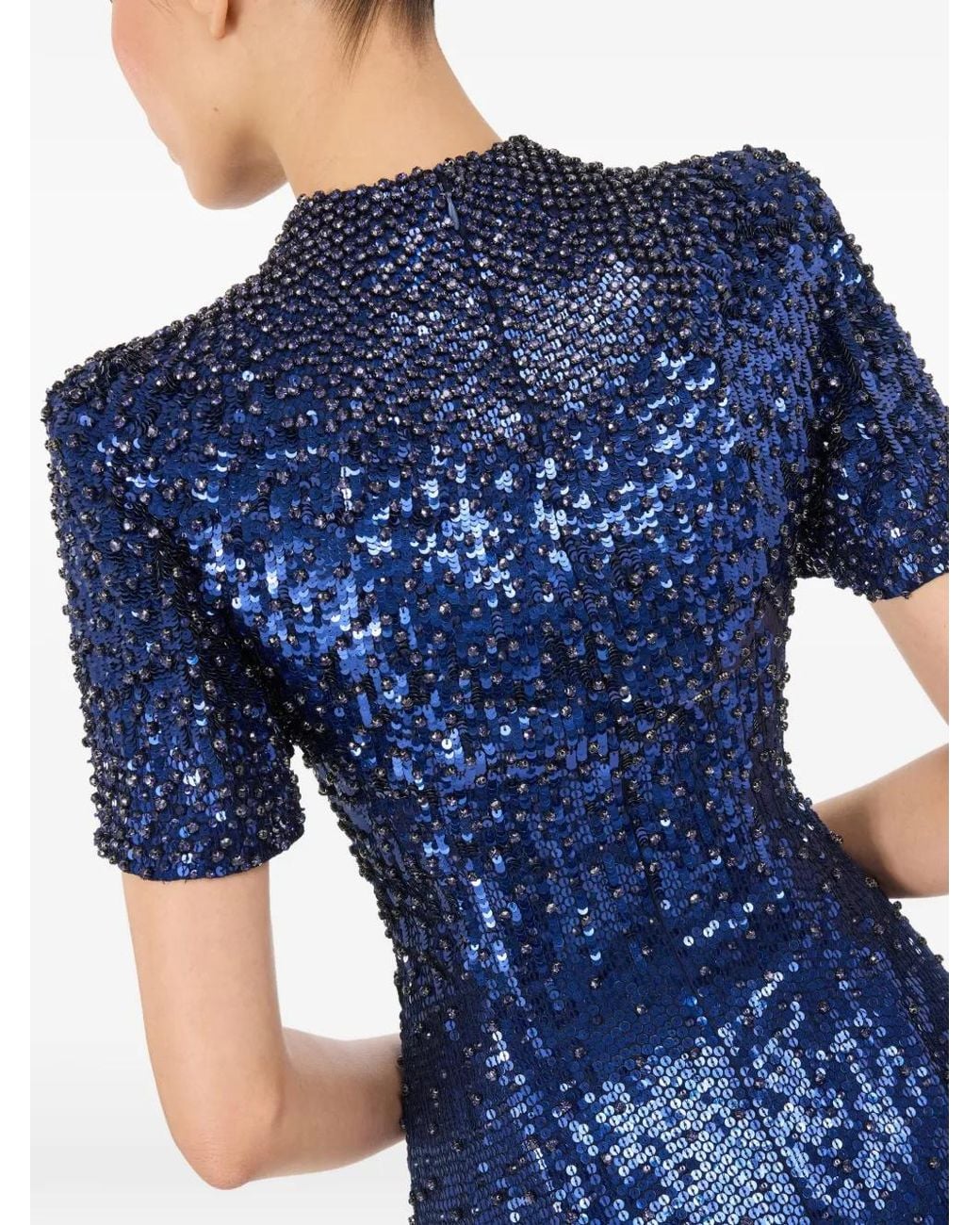 Jenny Packham Blue Jourdain Dress