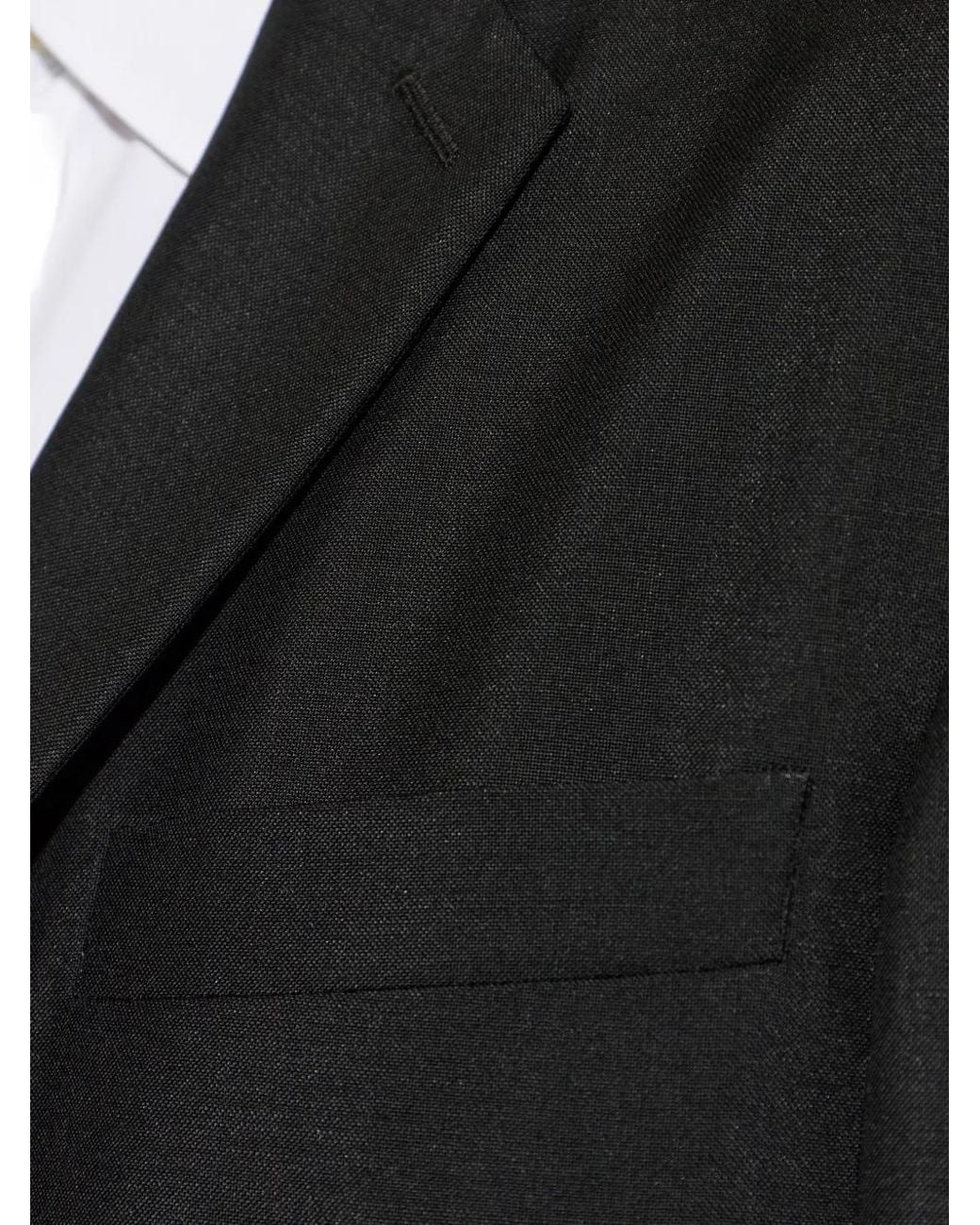 Jil Sander Black Single-Vent Blazer for men