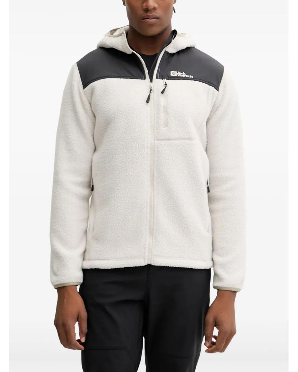 Jack Wolfskin Black Kammweg Hoodie for men