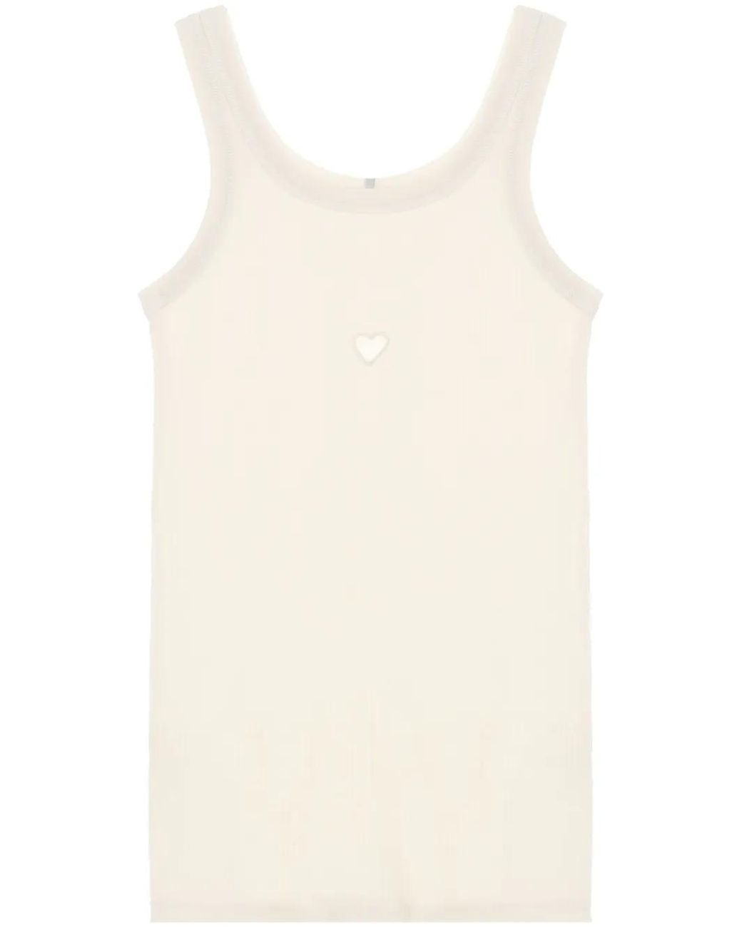 Baserange Natural Cut-Out Tank Top