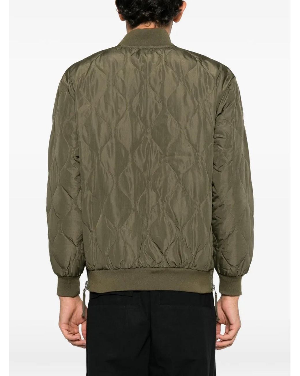 Taion Green Quilted Ripstop Jacket