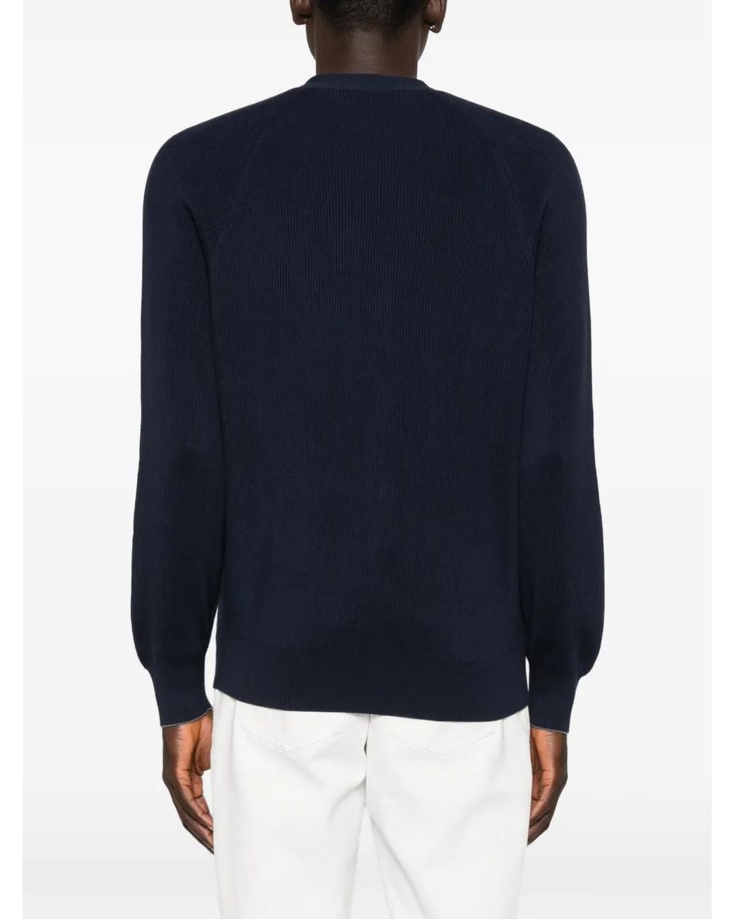 Brunello Cucinelli Blue Sweaters & Knitwear for men