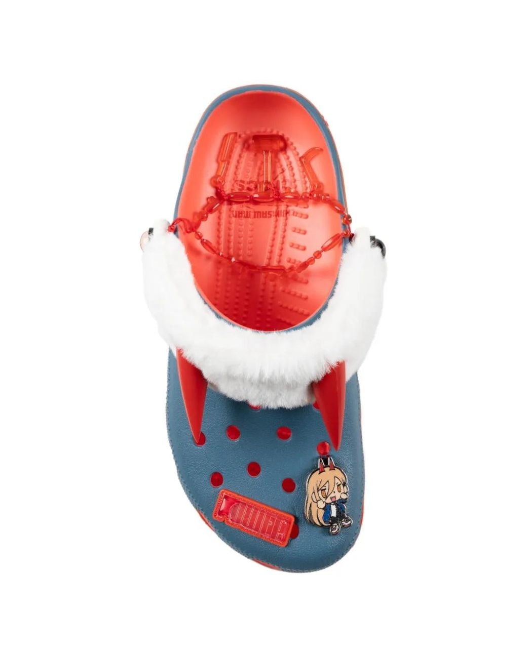 CROCSTM White Chainsaw Power Classic Clogs