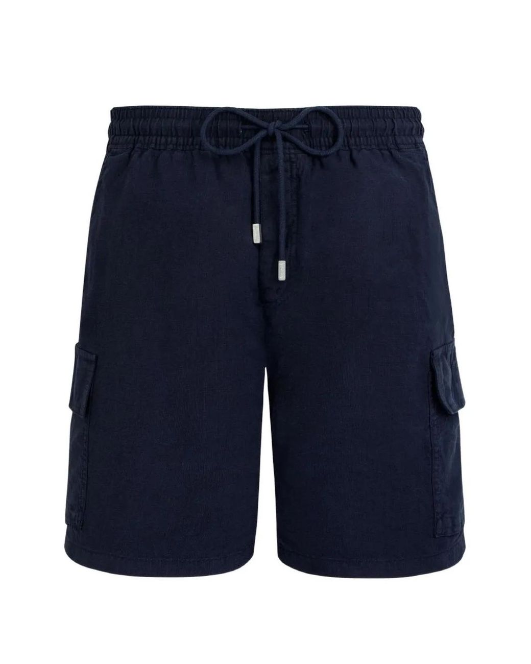 Vilebrequin Blue Elasticated-Waist Swim Shorts for men