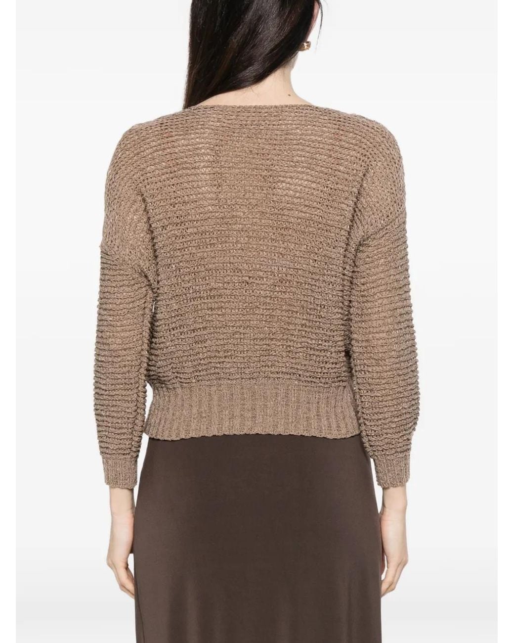 Base London Natural Knitted Sweater