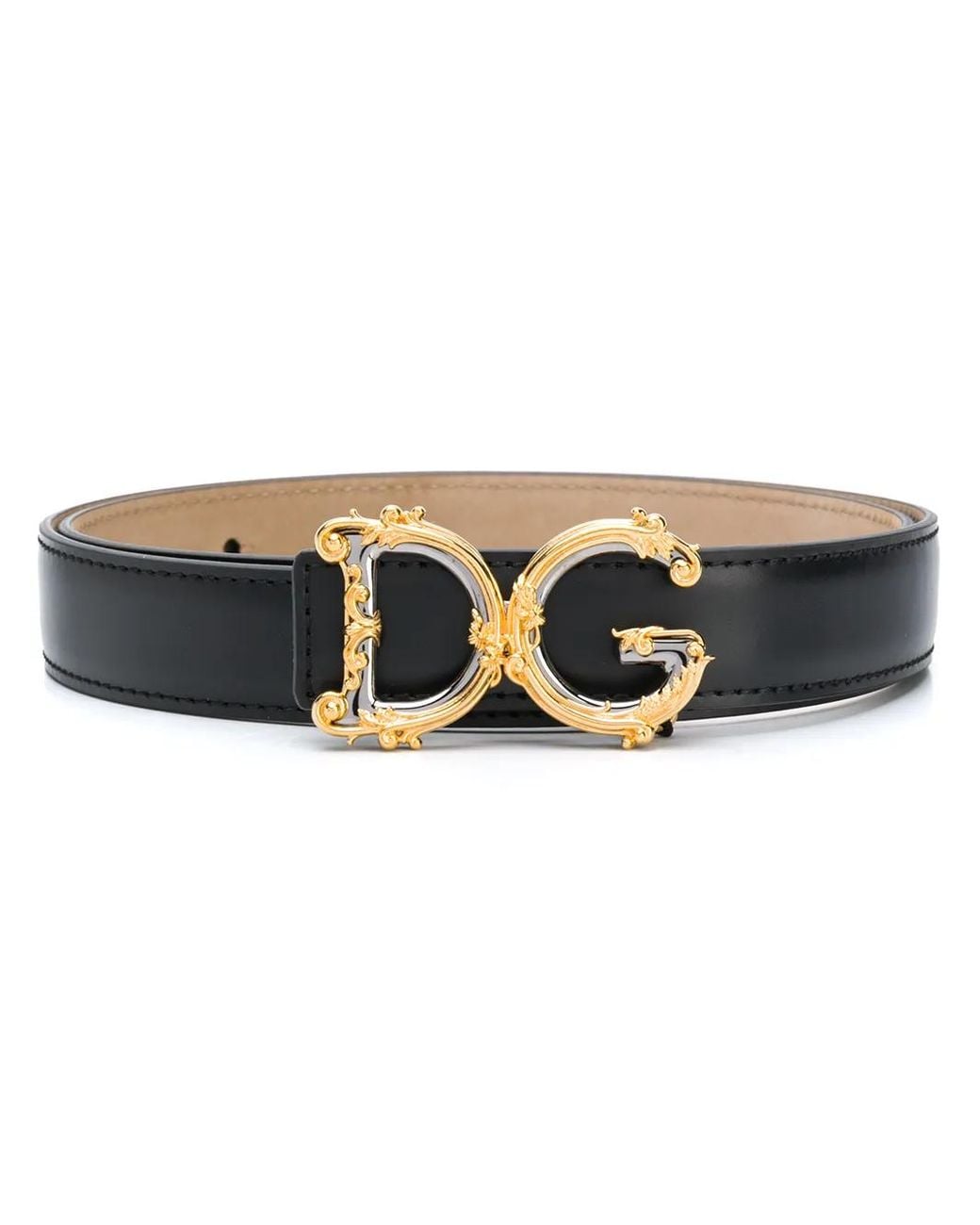 Dolce & Gabbana Black Luxurious Belt