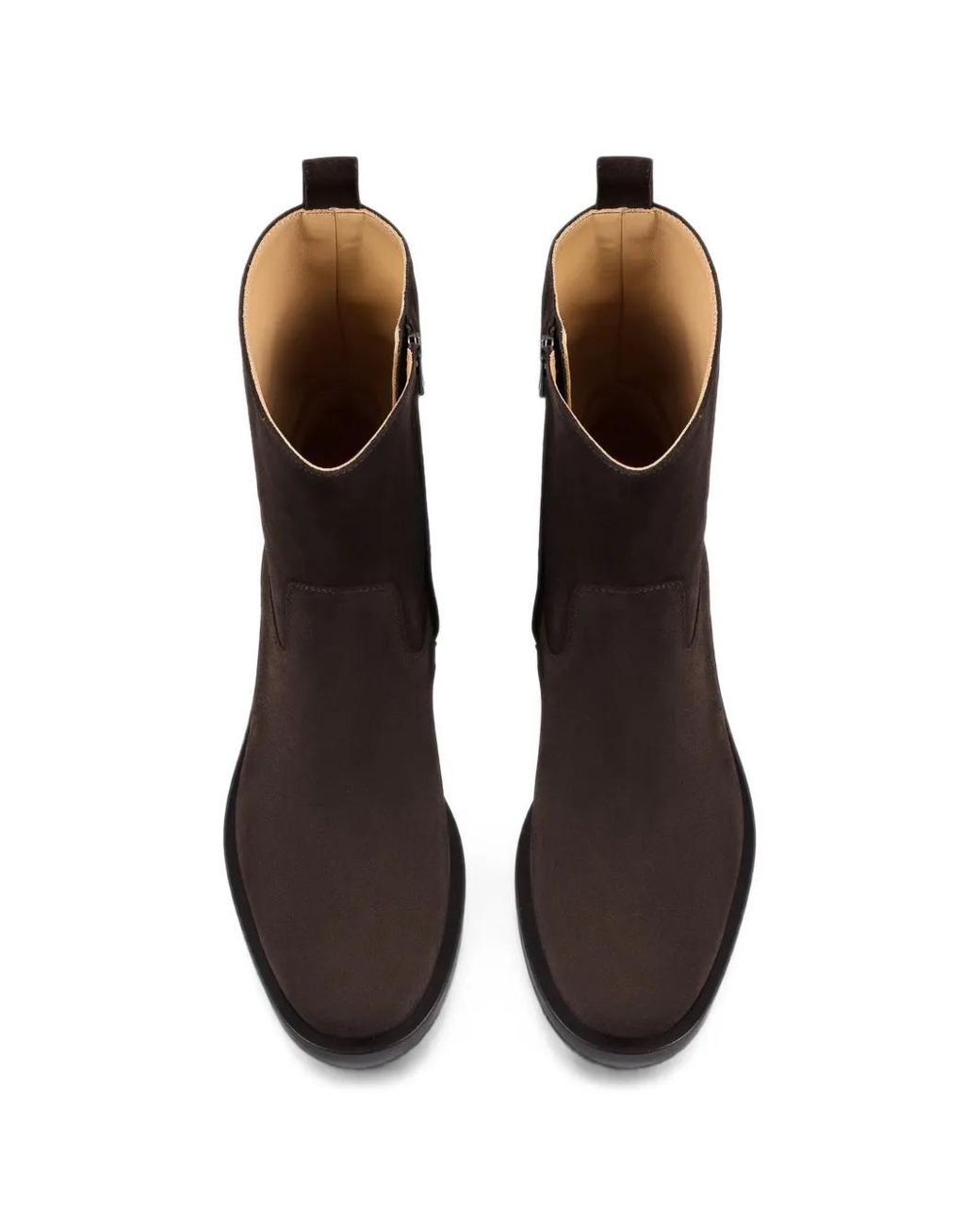 Doucal's Black Suede Ankle Boots