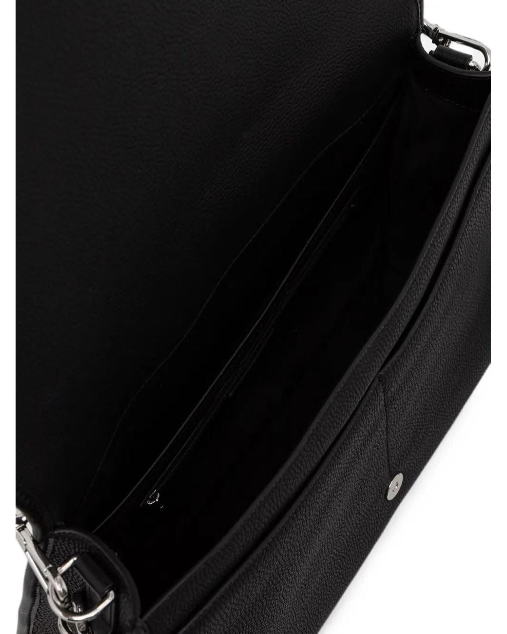 Michael Kors Black Holmes Extra-Large Pebbled Leather Convertible Messenger Bag for men