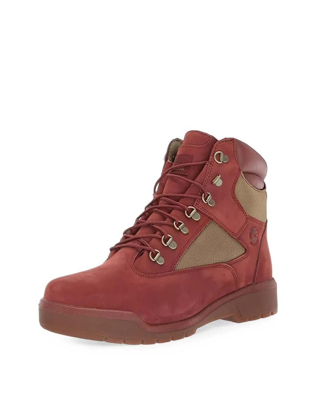 Timberland Red Field Ankle Boots for men