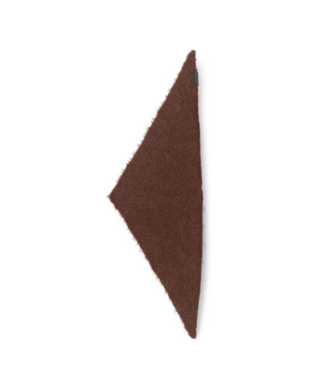 Bimba Y Lola Brown Wool Bandana