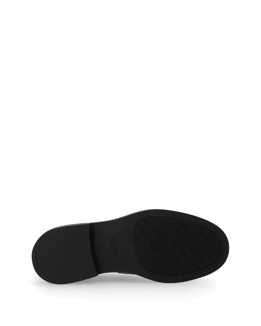 Frau Black Leather Loafers for men