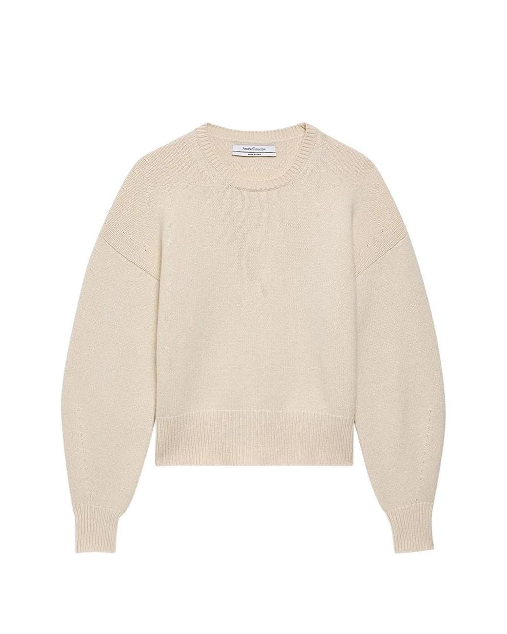 Another Tomorrow Natural Pull En Cachemire