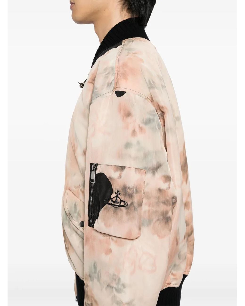 Vivienne Westwood Black Bernardo Bomber Jacket for men