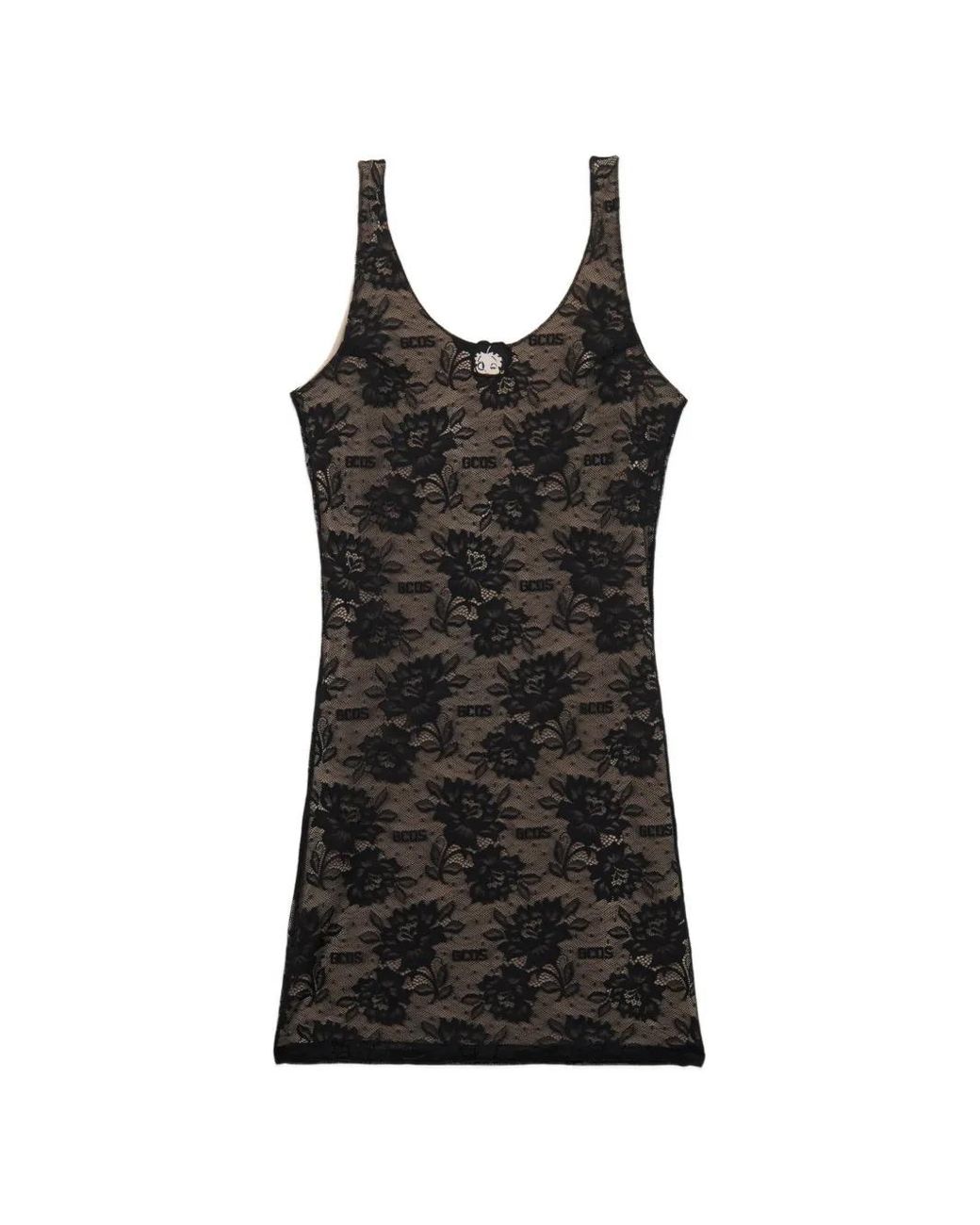 Gcds Black Betty Boop Tank Dress