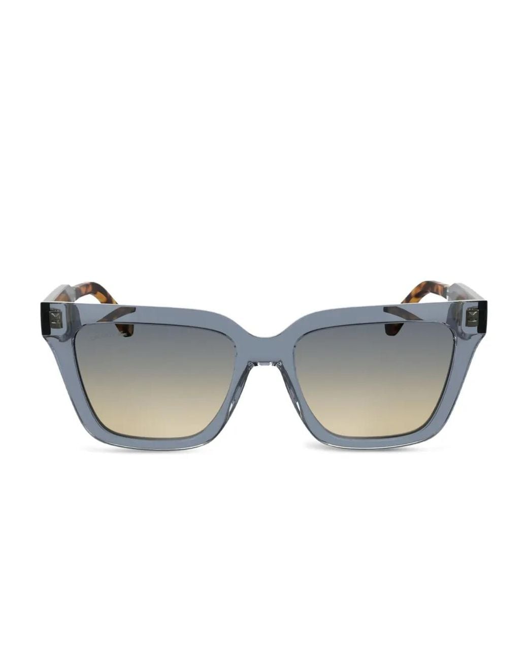 Lacoste Blue Square-Frame Sunglasses