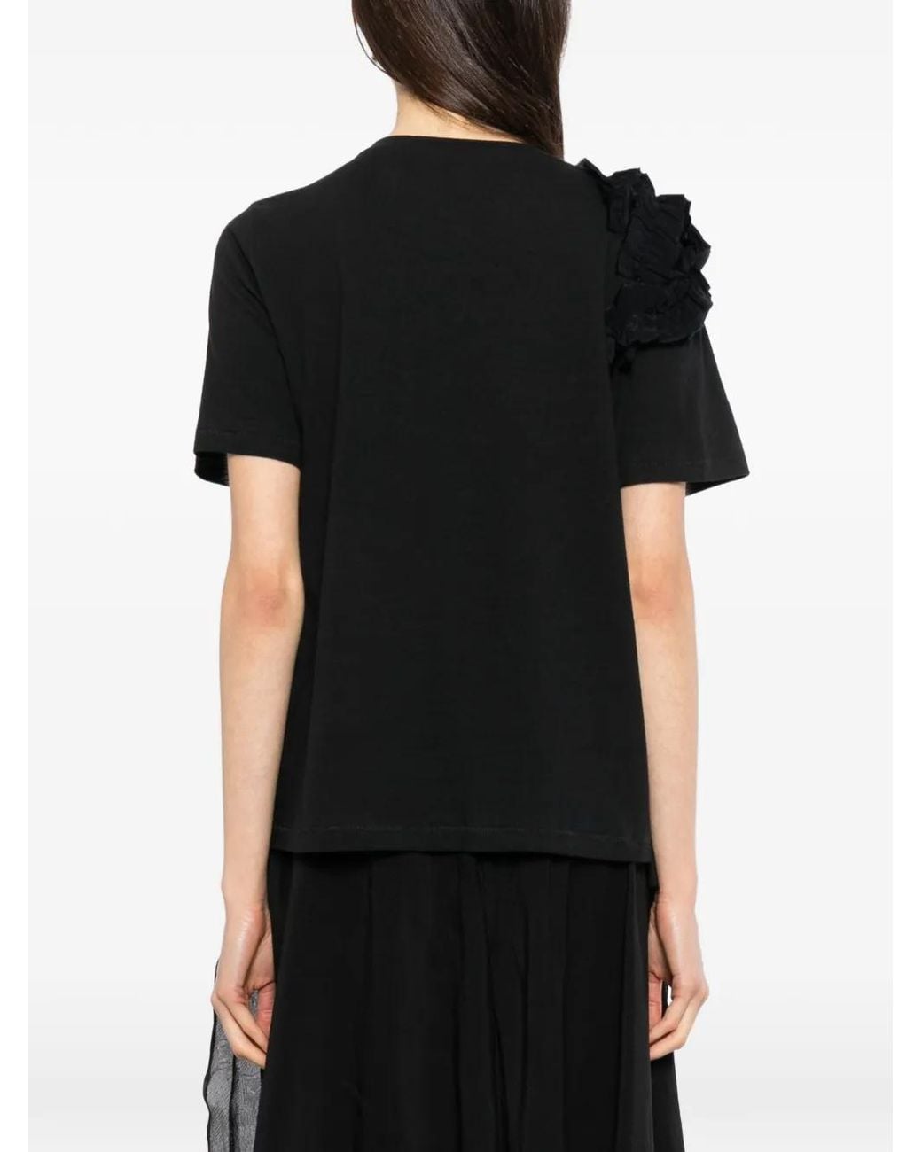 A Tentative Atelier Black Adrienne T-Shirt