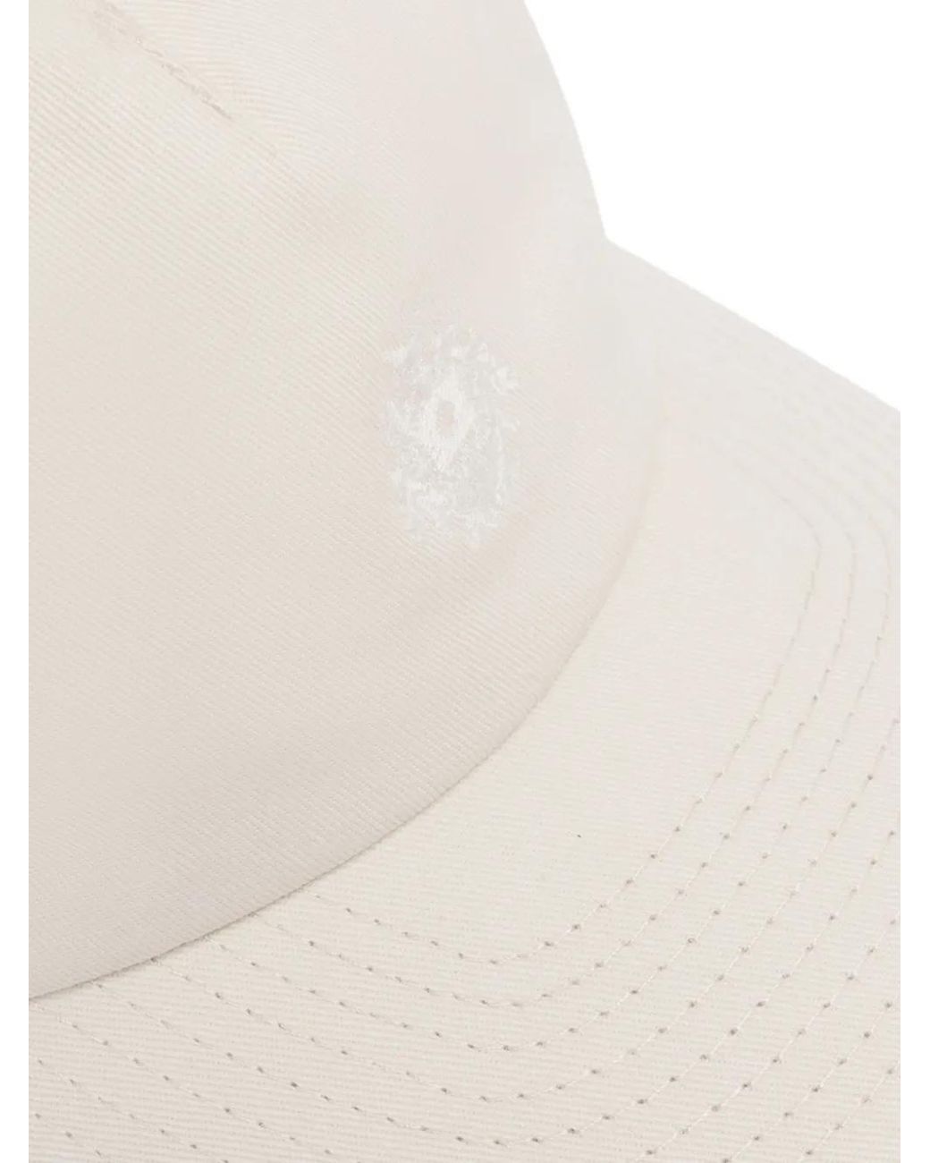 Bally White Logo-Embroidered Baseball Cap