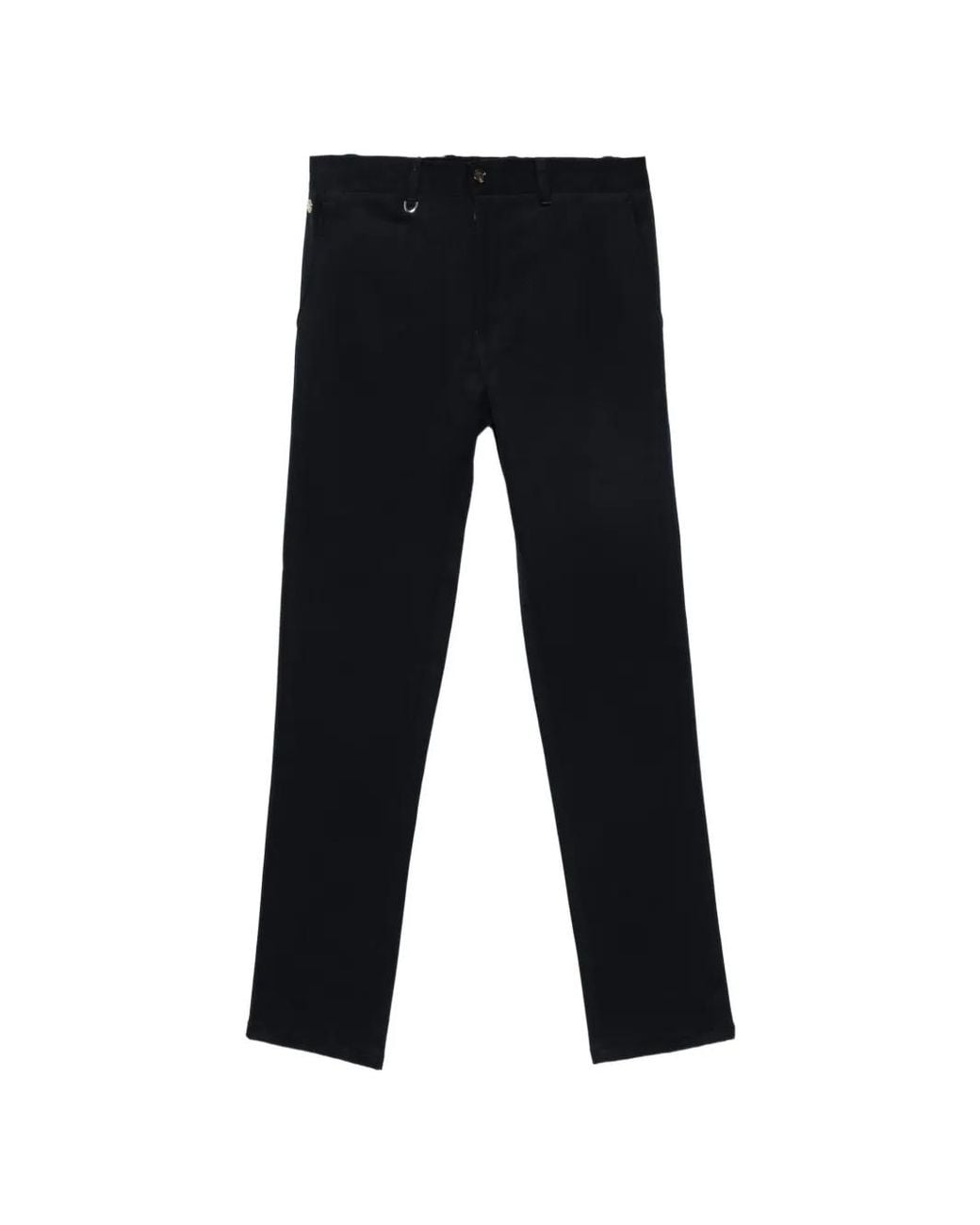 Carducci Black Straight-Leg Trousers for men