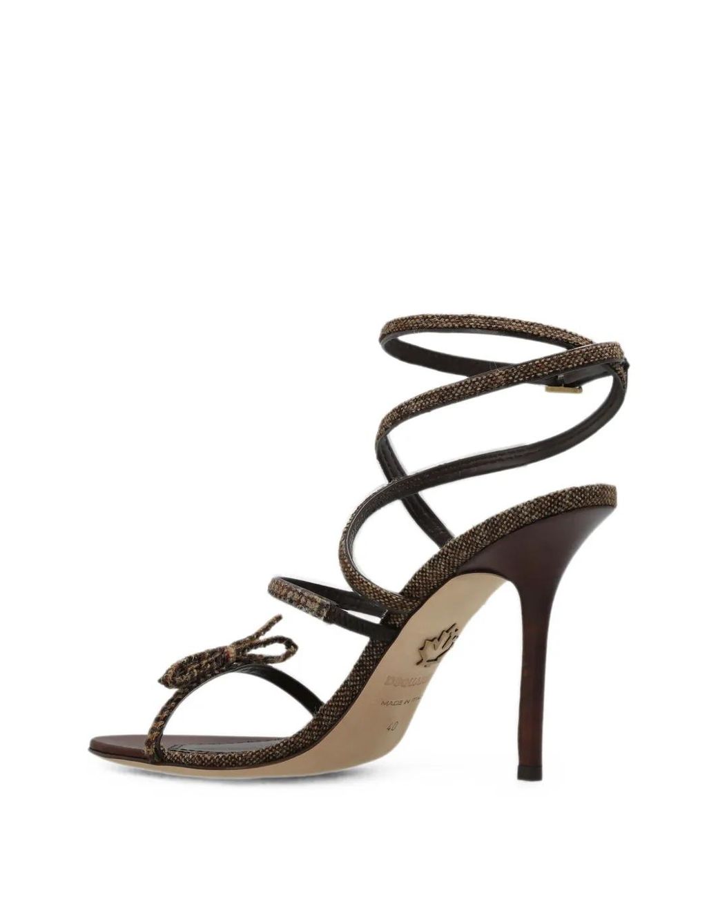 DSquared² Black Heeled Sandals