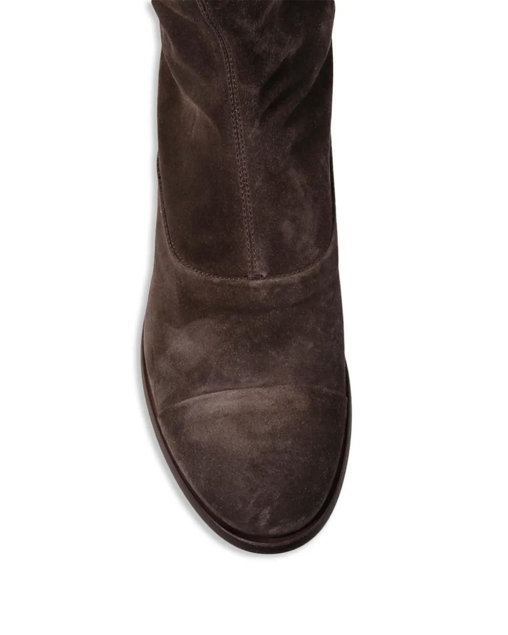 Alberto Fasciani Brown Back-Zip Boots for men