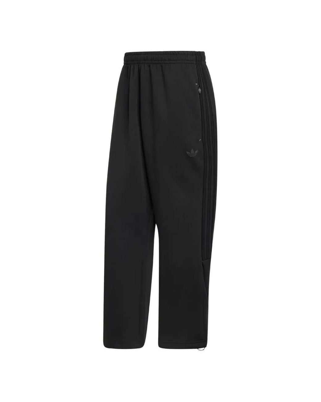 Adidas Black Spacer Teamgeist 26 Cutline Open-Hem Track Pants for men