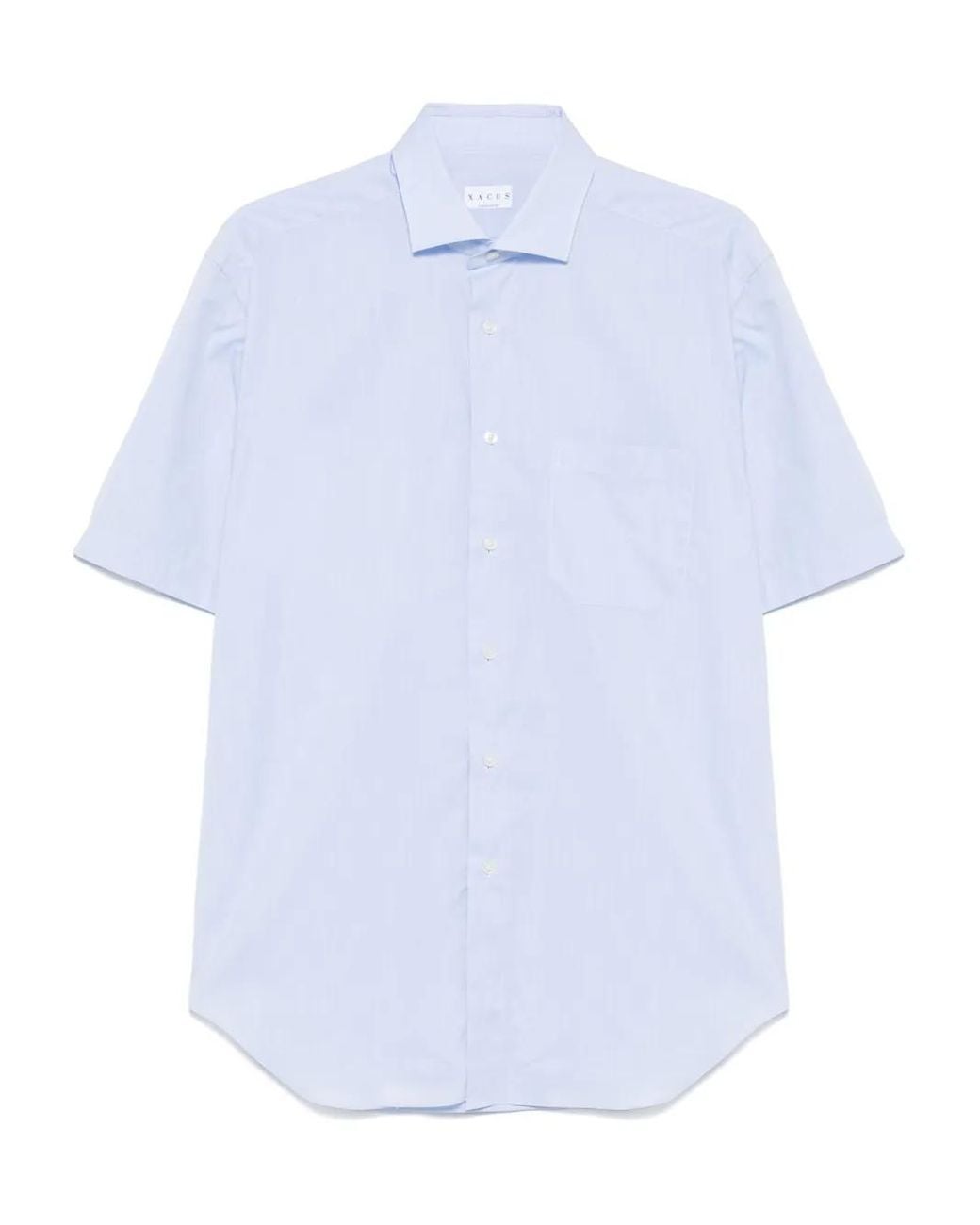 Xacus White Cotton Shirt for men