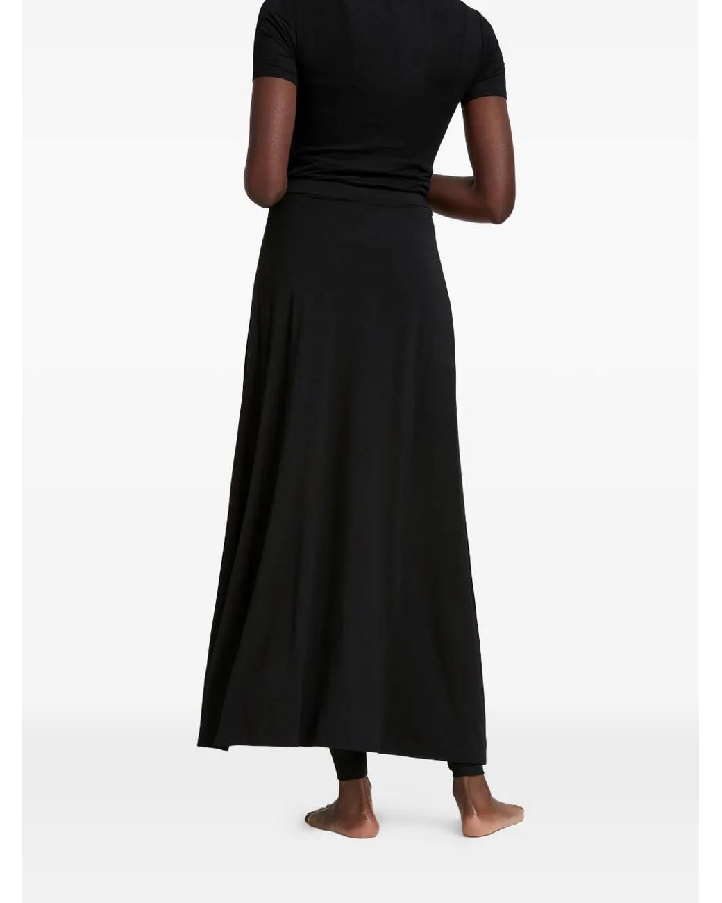 MARCELLA Black Waverly Sash-Belt Double-Ring-Buckle Trousers
