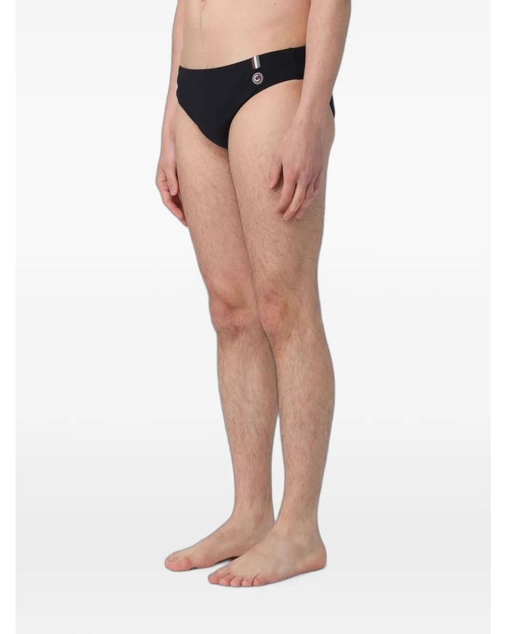 Colmar Blue Logo-Patch Swimming Trunks for men