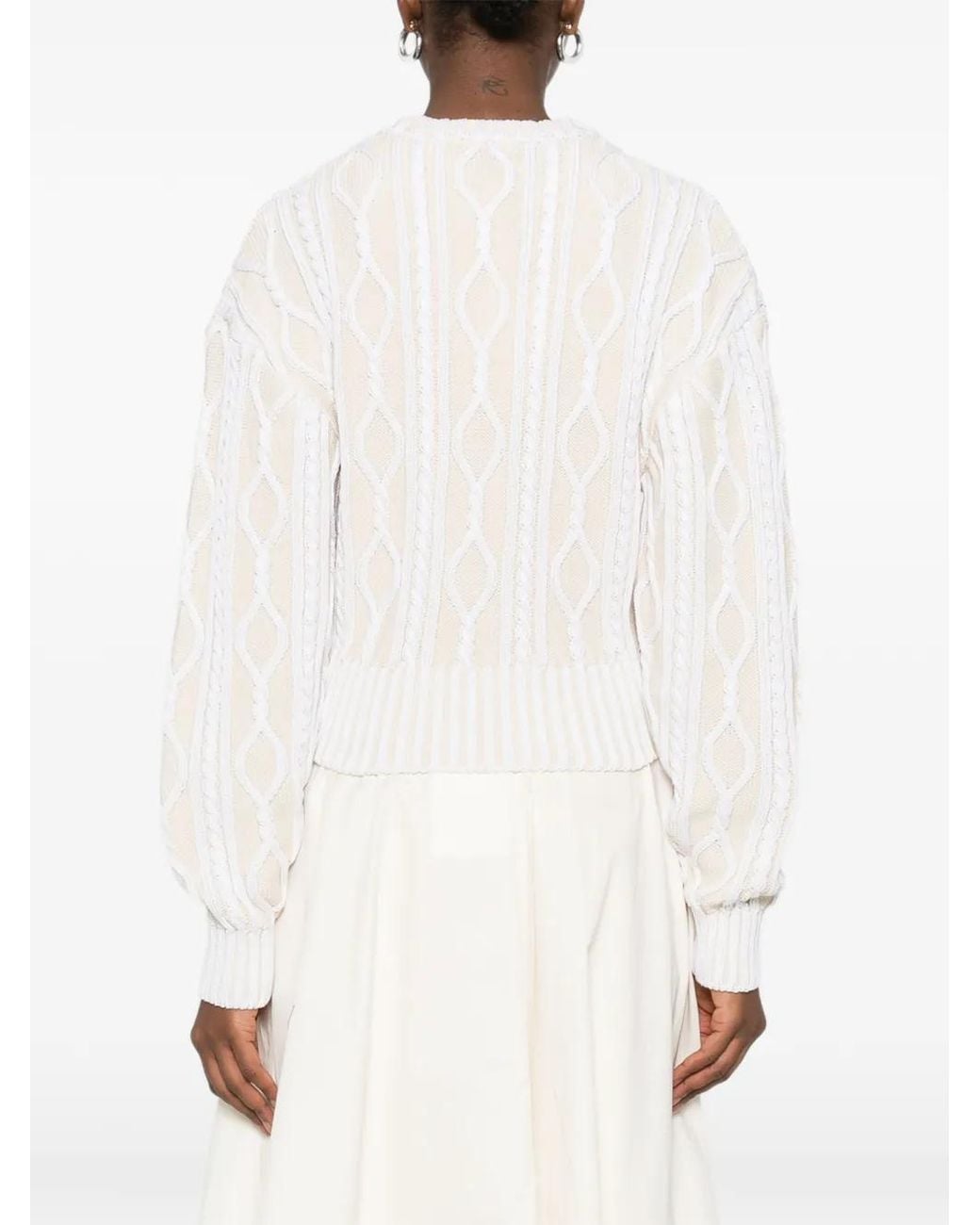 Jacquemus White Pull The Amelo