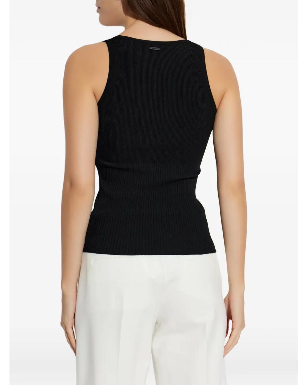 Top De Canalé Max Mara de color Black