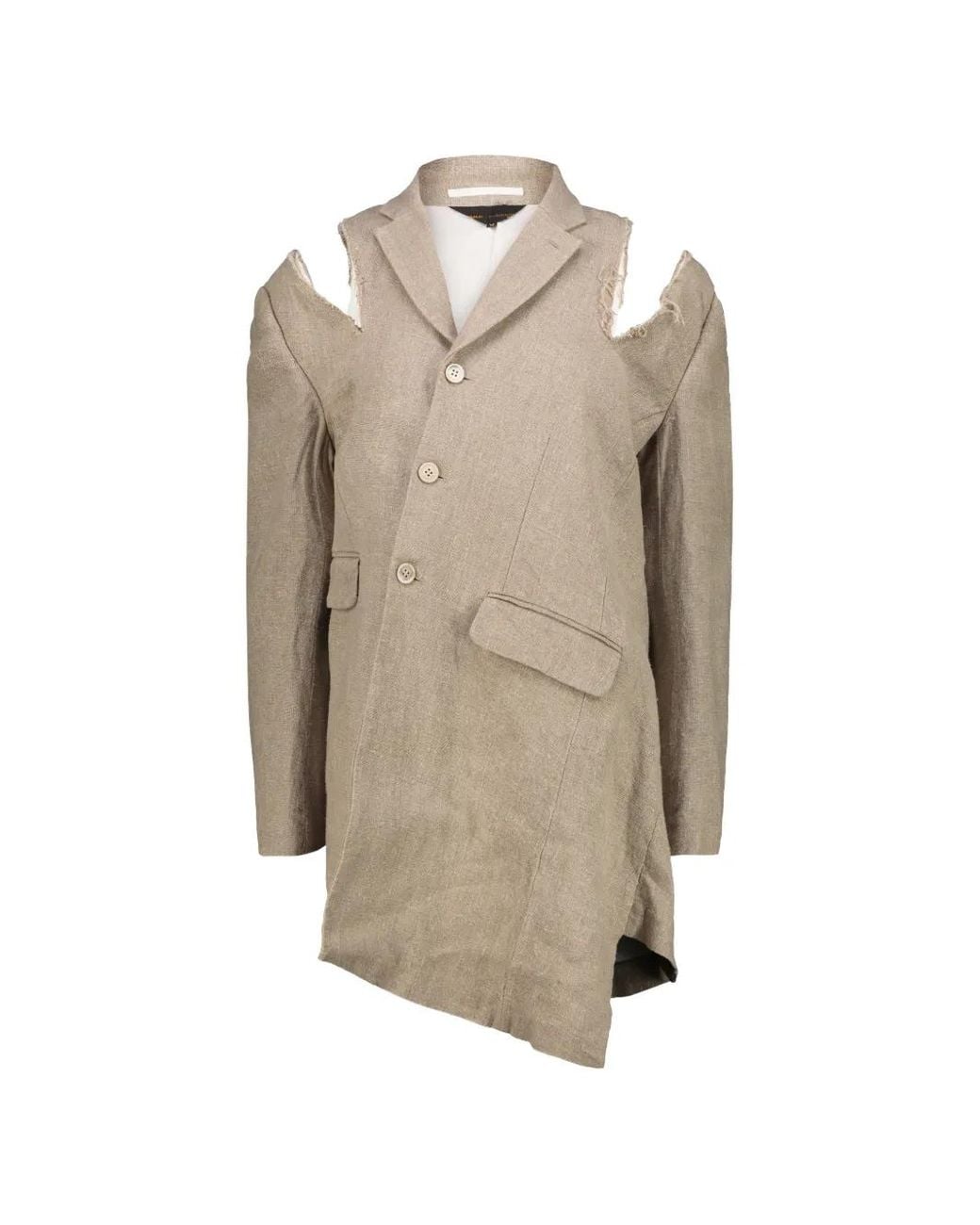 Comme des Garçons Natural Cut-Out Blazer