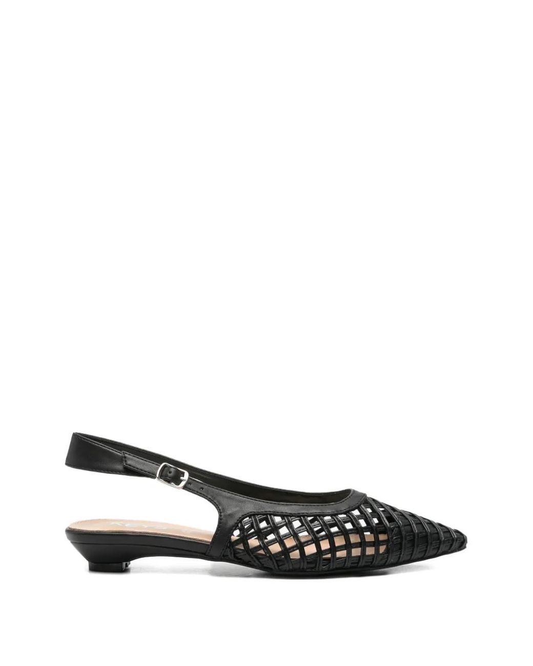 Keys White Slingback Sandals