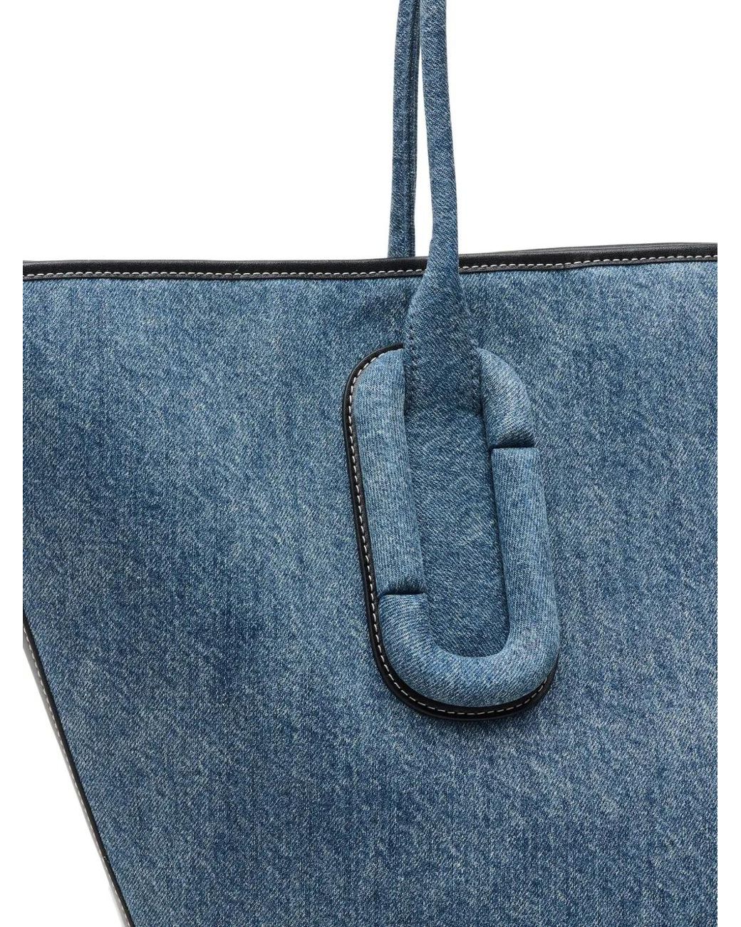 Marc Jacobs Blue Small The Pop J Marc Tote Bag
