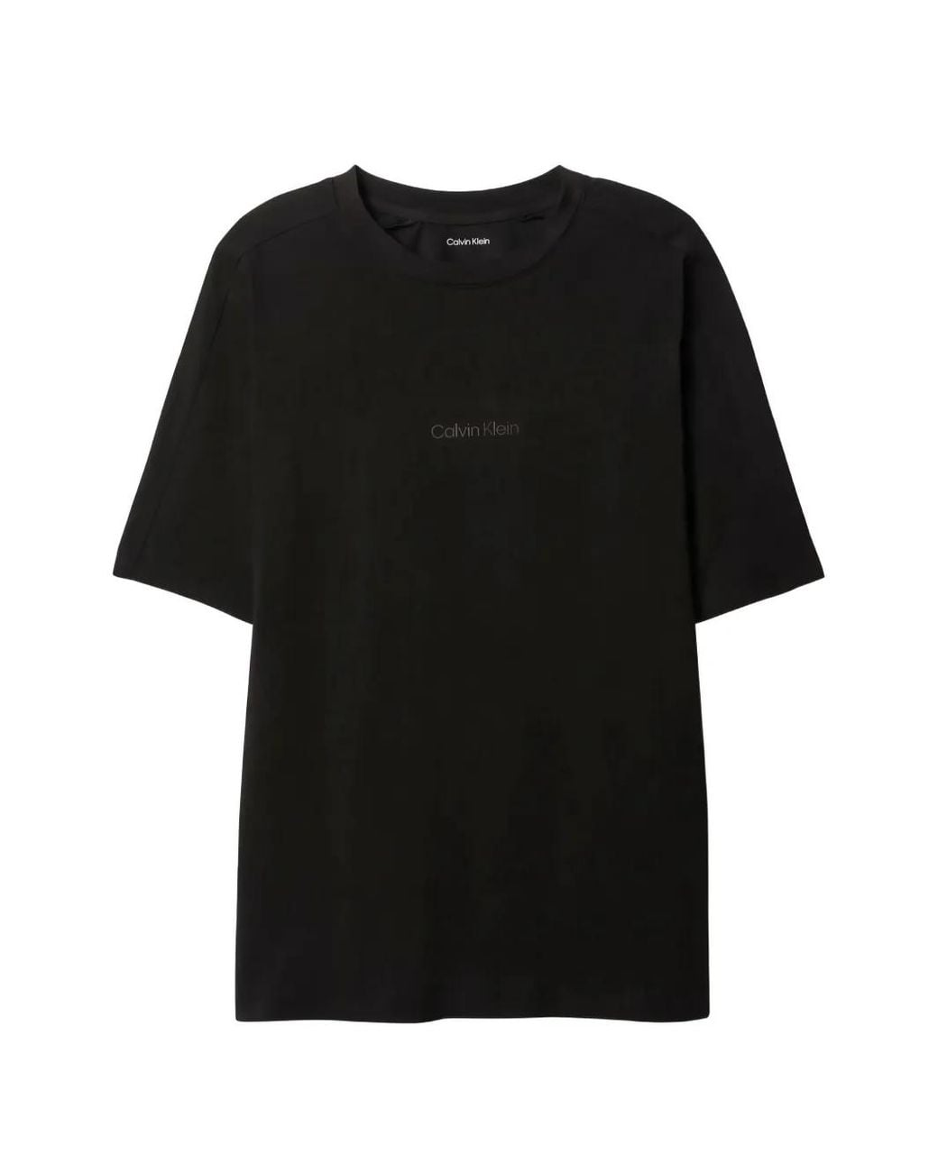 Calvin Klein Black Logo-Print T-Shirt for men
