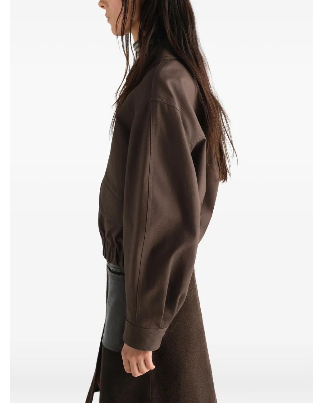 Lemaire Brown Short Blouson