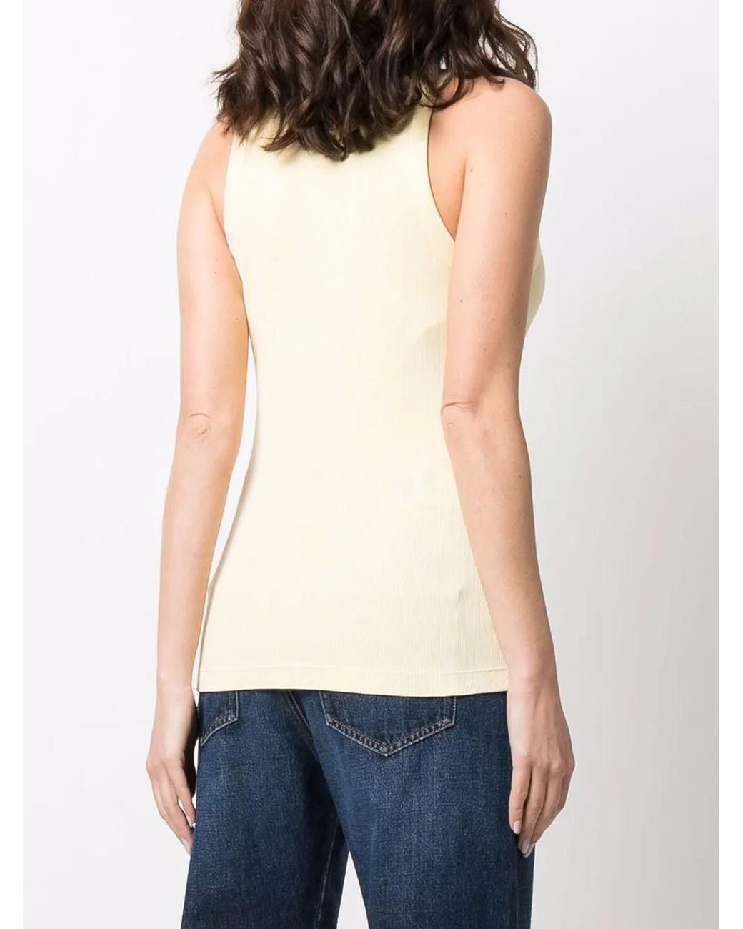 DIESEL Natural T-Anky-C1 Ribbed Tank Top