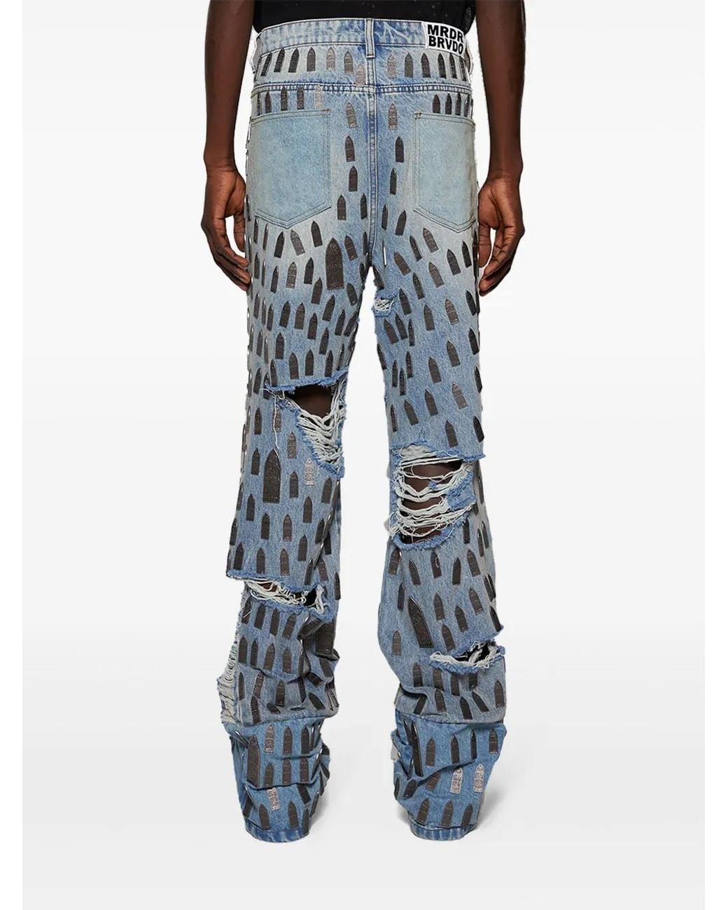 Who Decides War Max Hardware Jeans in het Blue voor heren