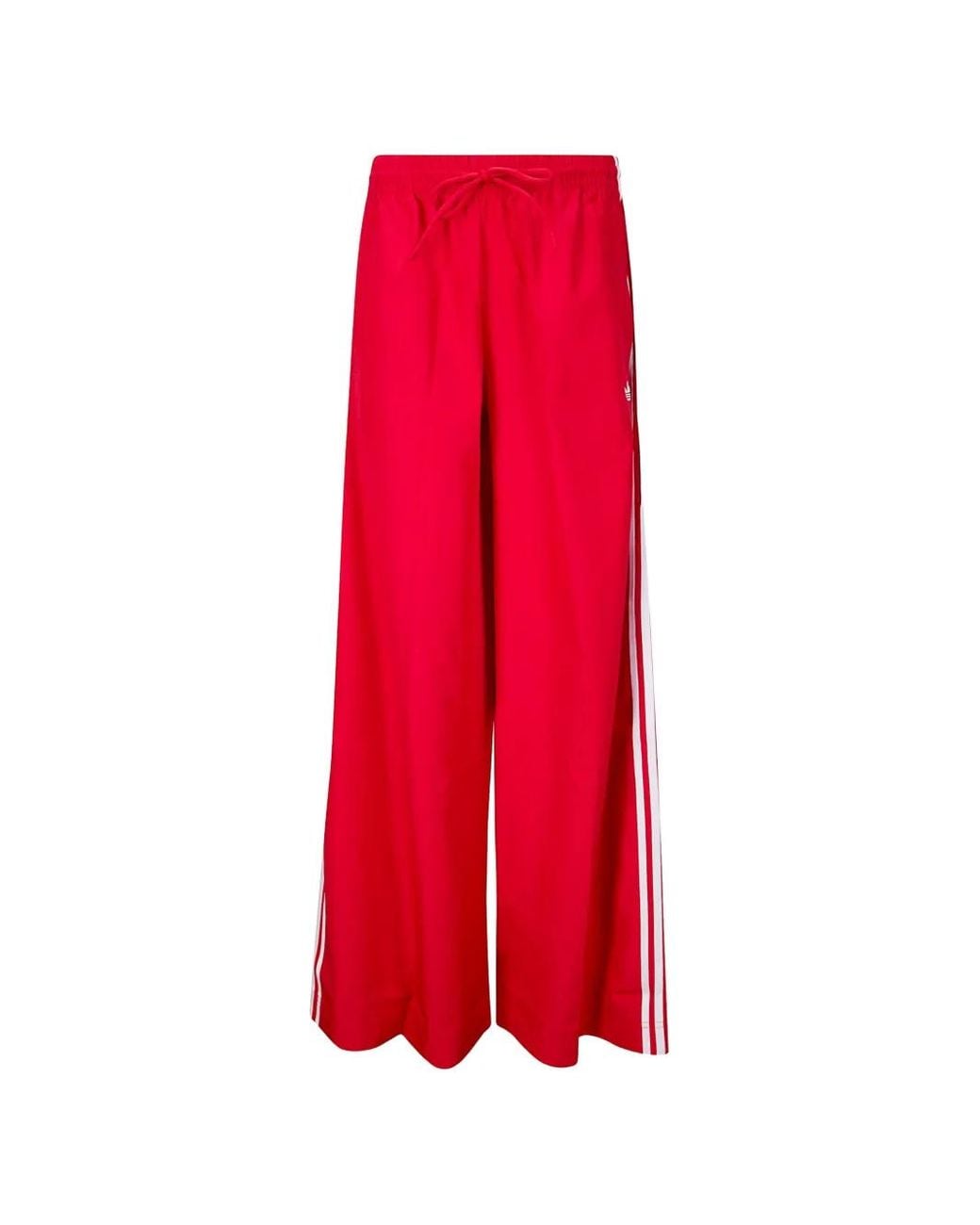 Adidas Red Firebird Adilenium Side-Stripe Track Pants
