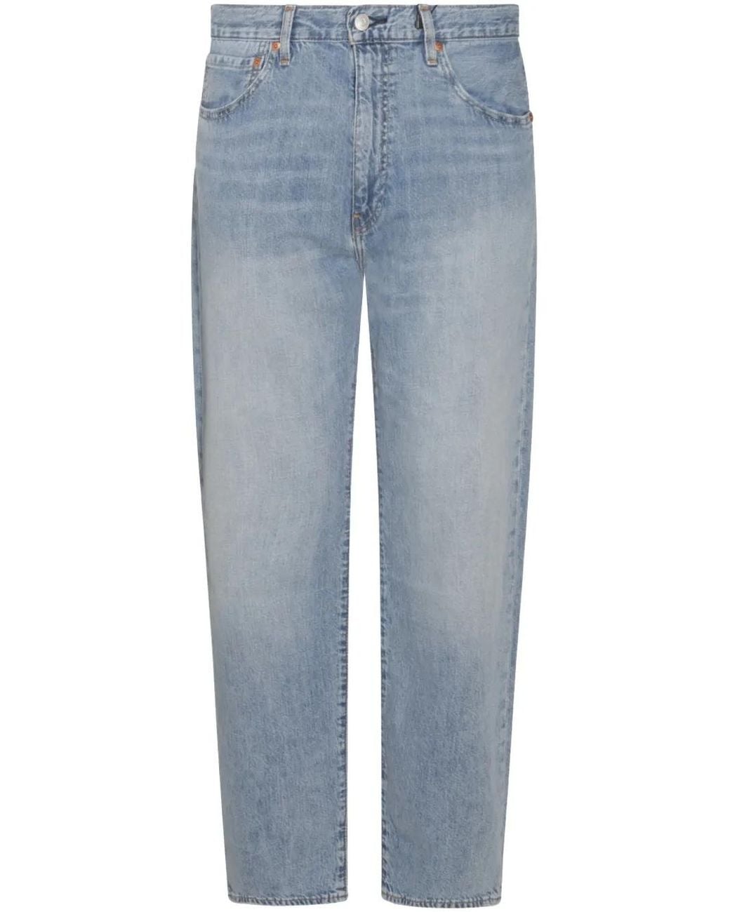 Levi's Blue Straight-Leg Jeans for men