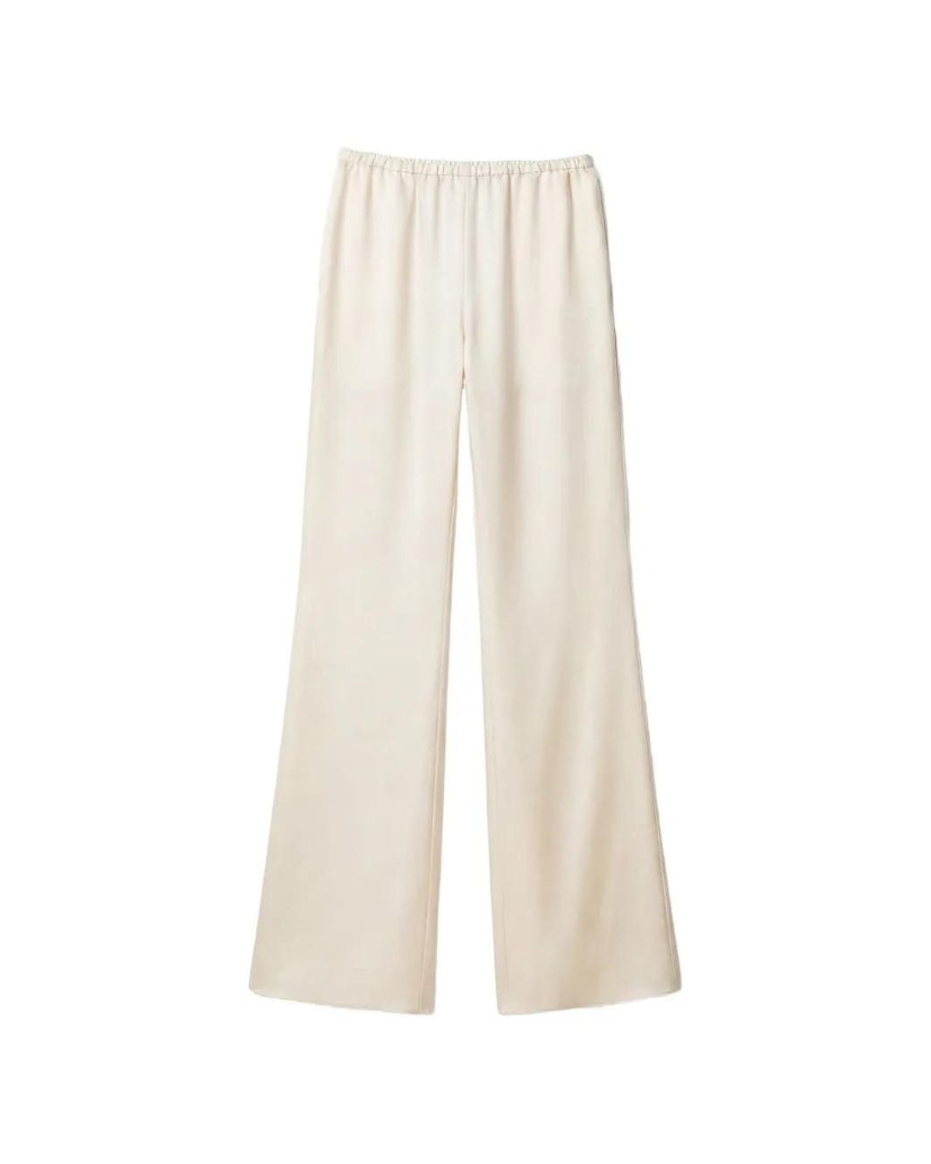 Reformation White Gale Trousers