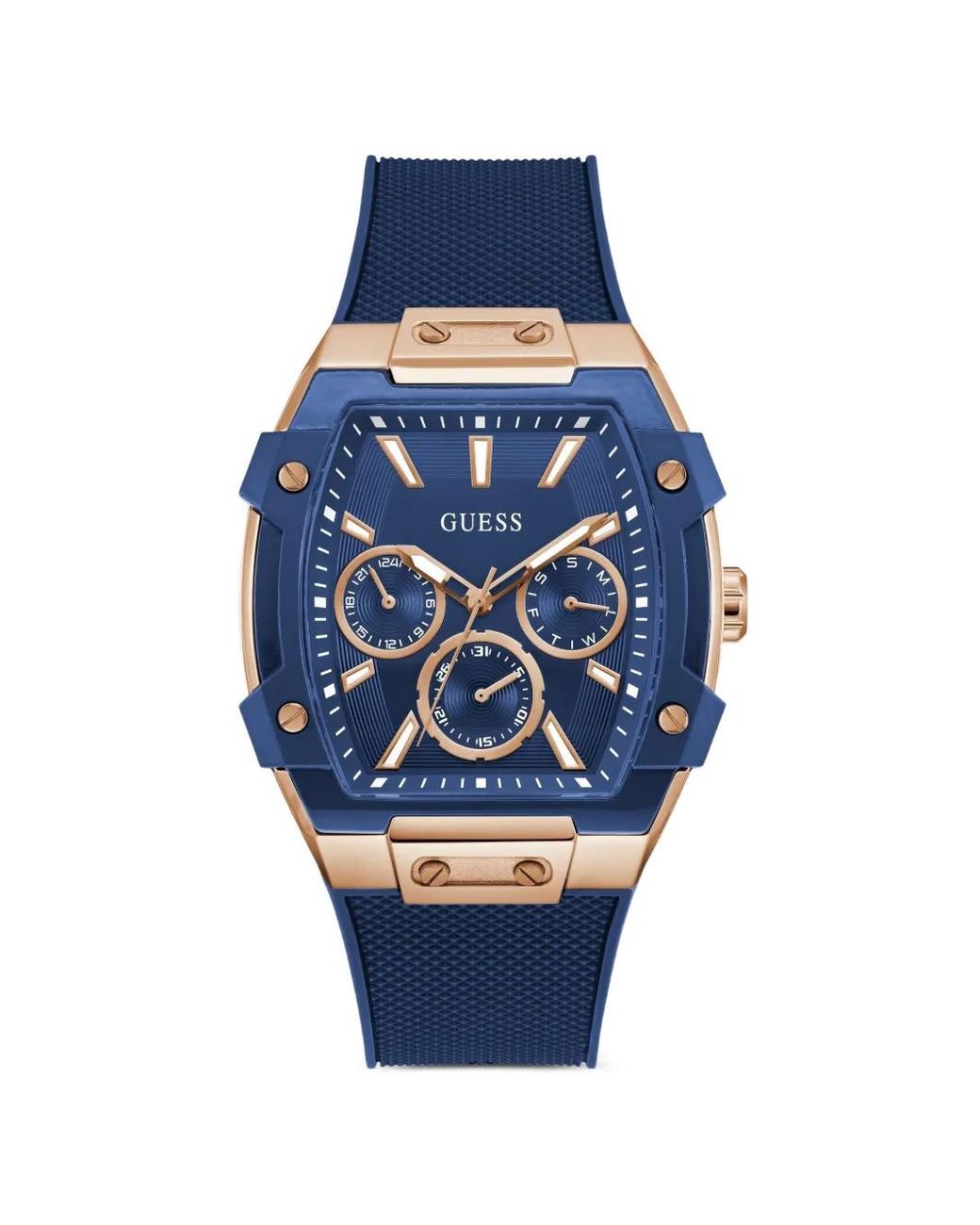 Phoenix 44Mm di Guess in Blue da Uomo