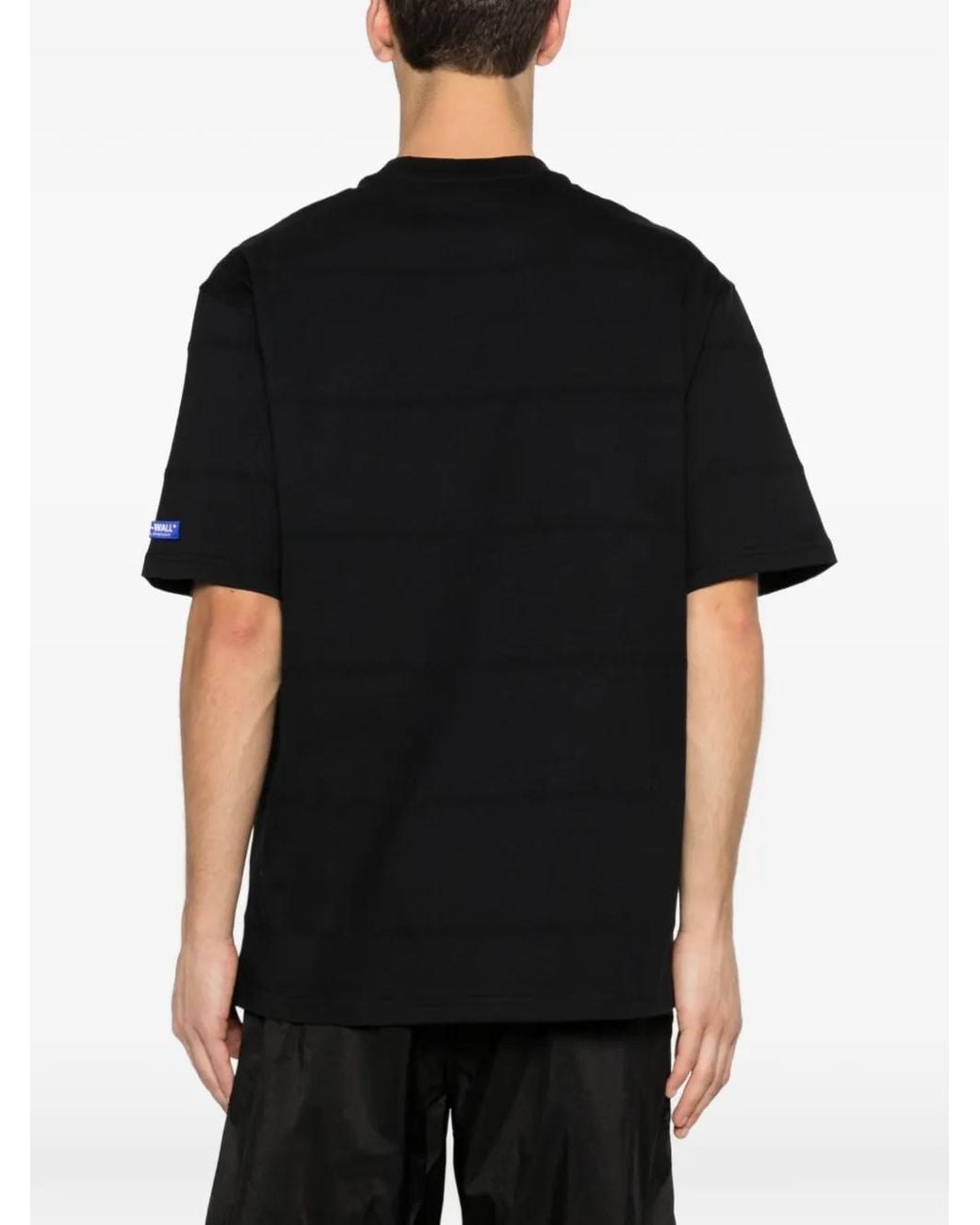A_COLD_WALL* Black Logo-Print T-Shirt for men