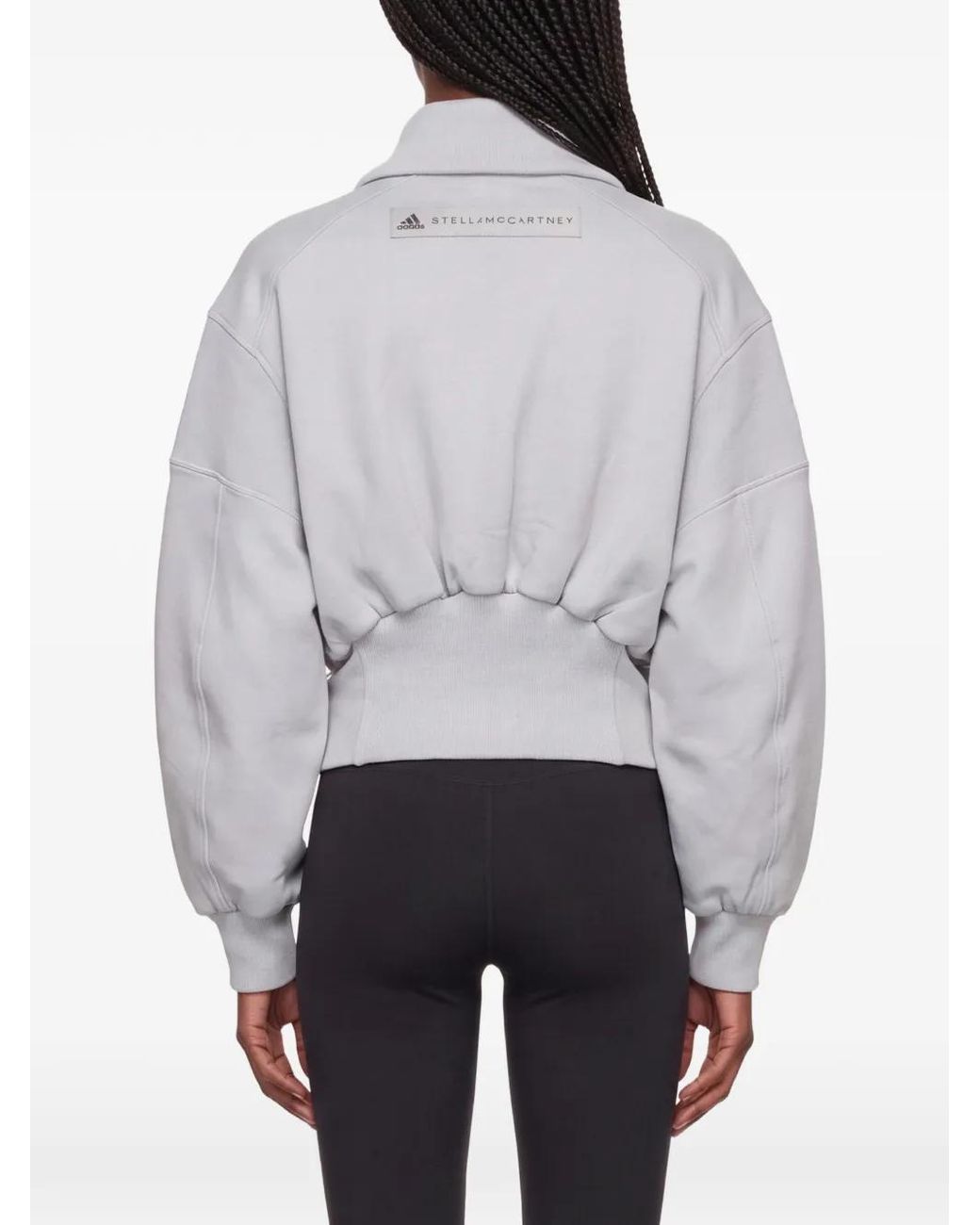 Adidas By Stella McCartney White Stadium Jacket