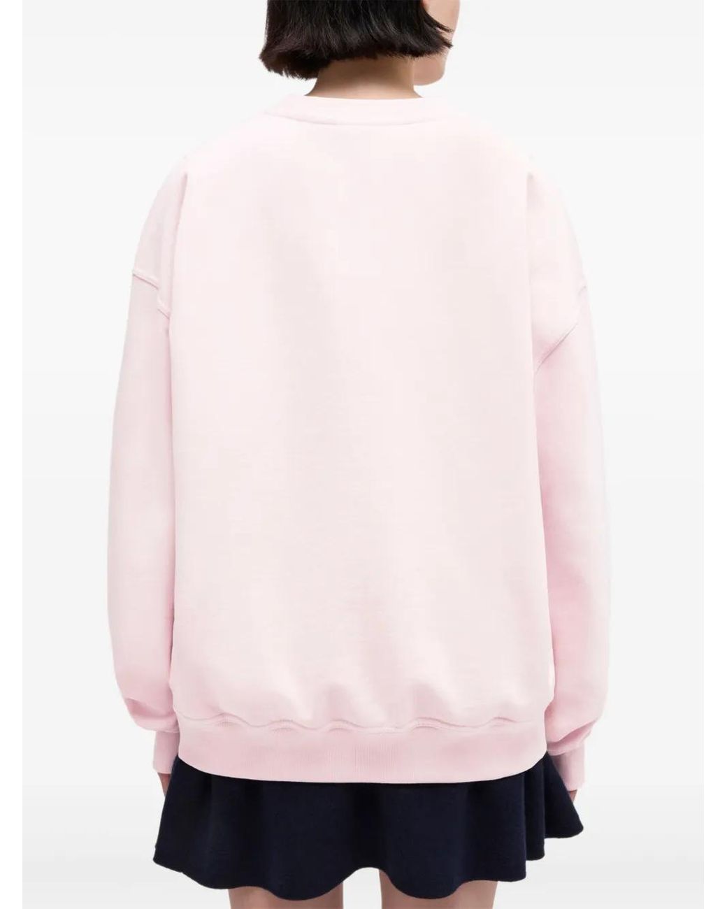 Ganni Pink Poodle Sweatshirt