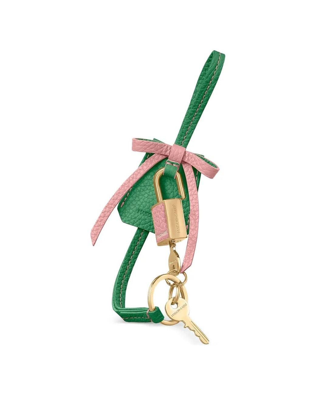 Maison De Sabre Metallic The Bow Padlock Charm